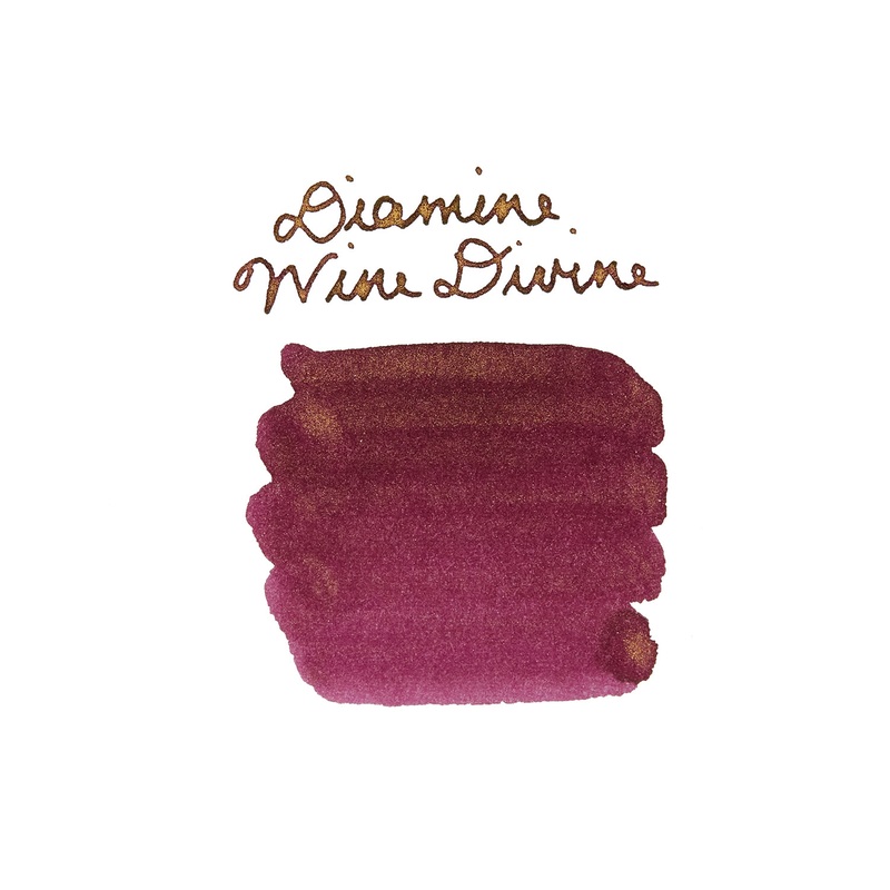 Diamine Wine Divine – Ink Sample