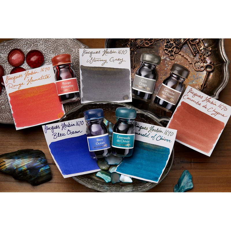 Jacques Herbin 1670 Anniversary Ink Gift Set