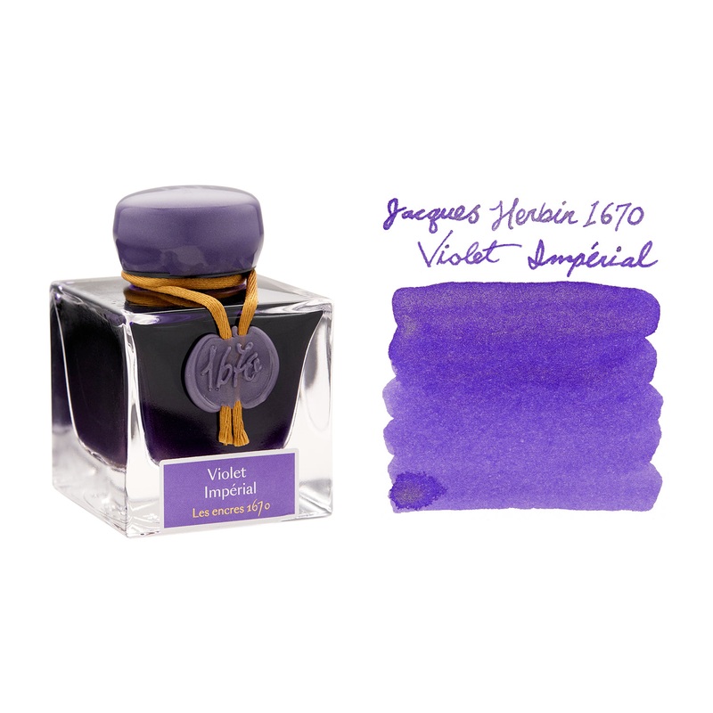 Jacques Herbin 1670 Violet Imperial – 50ml Bottled Ink