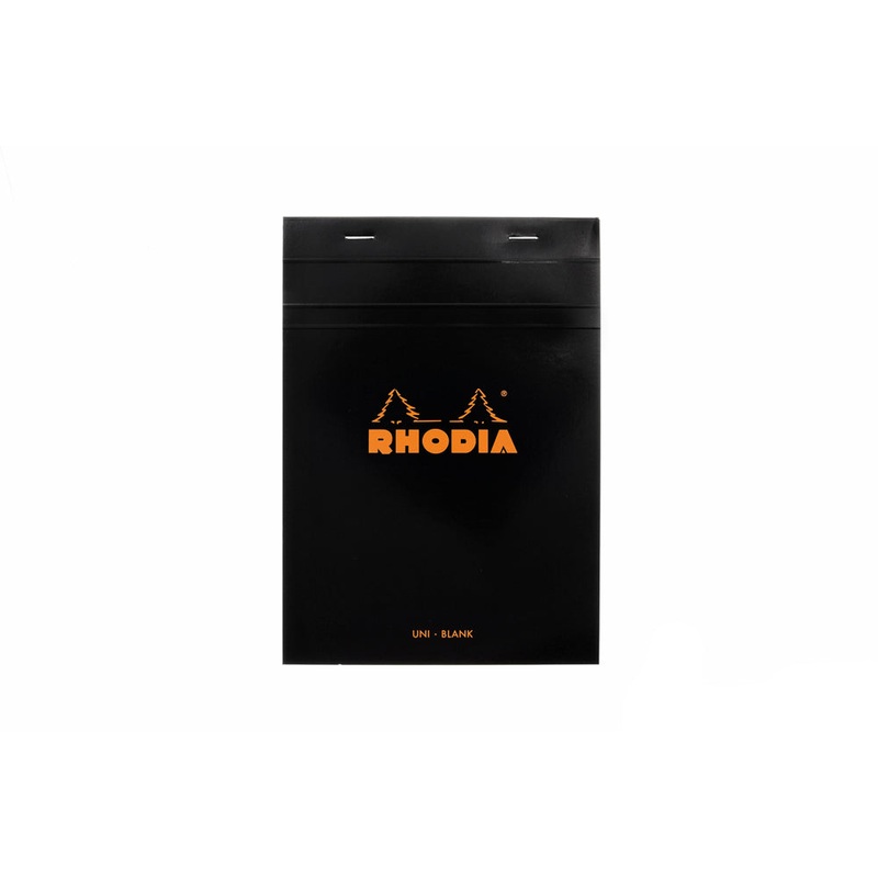 Rhodia No. 16 A5 Notepad – Black, Blank