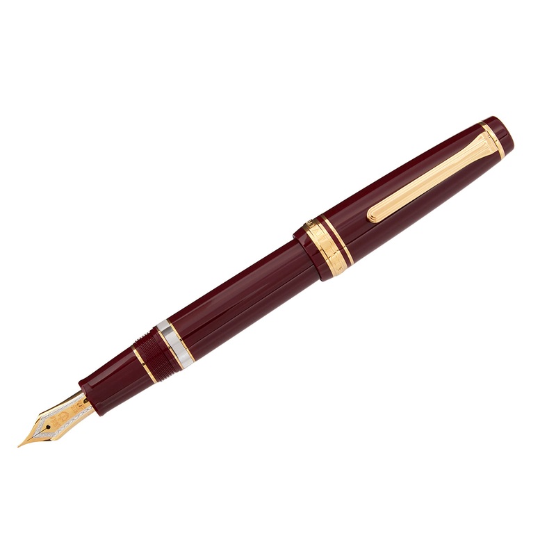 Sailor Pro Gear Realo Fountain Pen – Maroon/Gold Medium