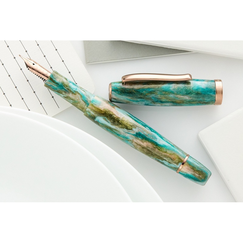 SCRIBO LA DOTTA Fountain Pen – Frassinago (Limited Edition) 14k Flex Extra-Fine