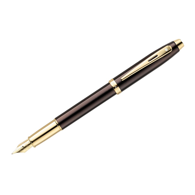 Sheaffer 100 Fountain Pen – Coffee Brown Fine