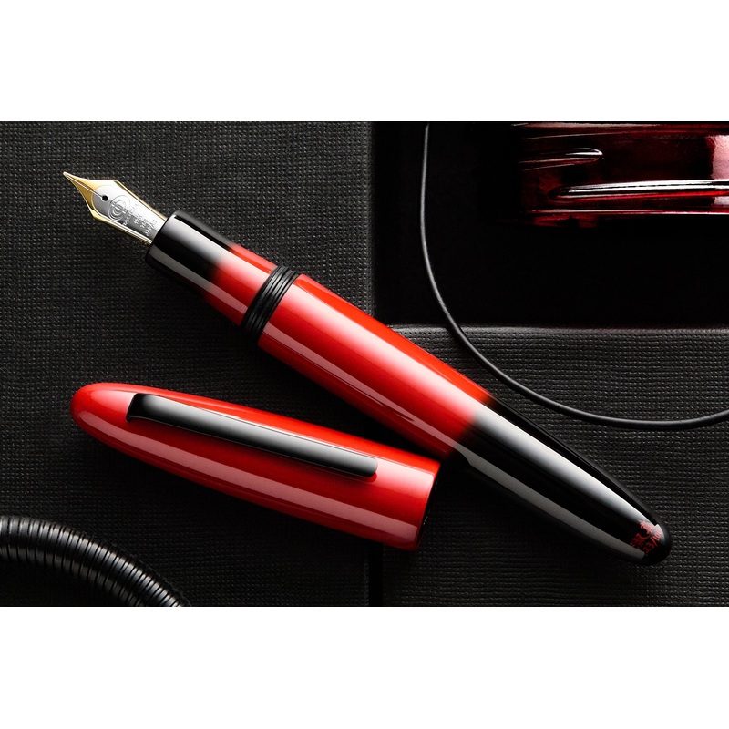 TACCIA Miyabi Earth Bokashi Lava Fountain Pen (Limited Edition) Extra-Fine