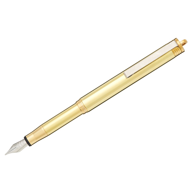 Traveler’s Company Fountain Pen – Brass Fine