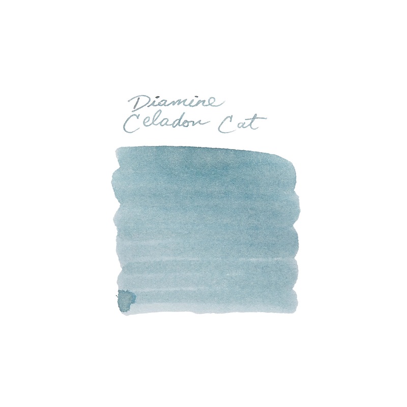 Diamine Celadon Cat – Ink Sample