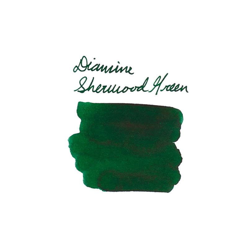 Diamine Sherwood Green – Ink Sample