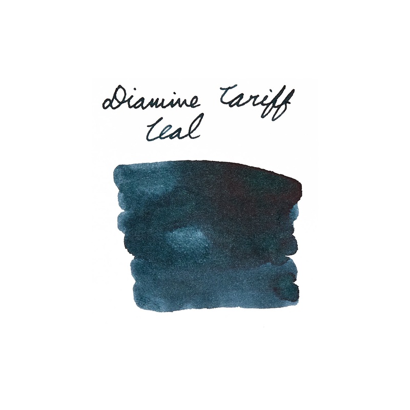 Diamine Tariff Teal – Ink Sample