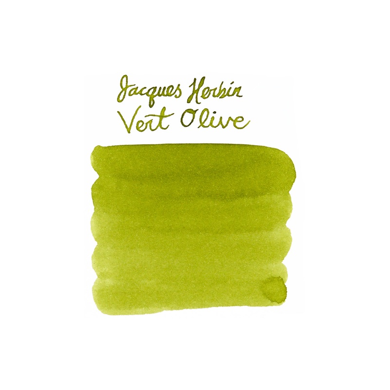 Jacques Herbin Vert Olive – Ink Sample