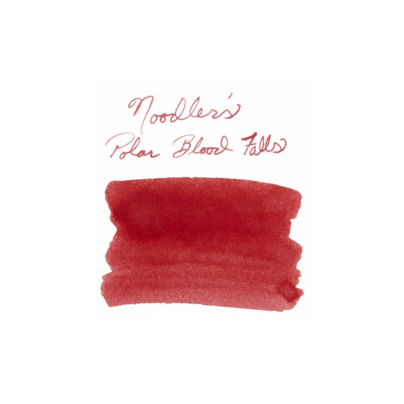 Noodler’s Polar Blood Falls – Ink Sample