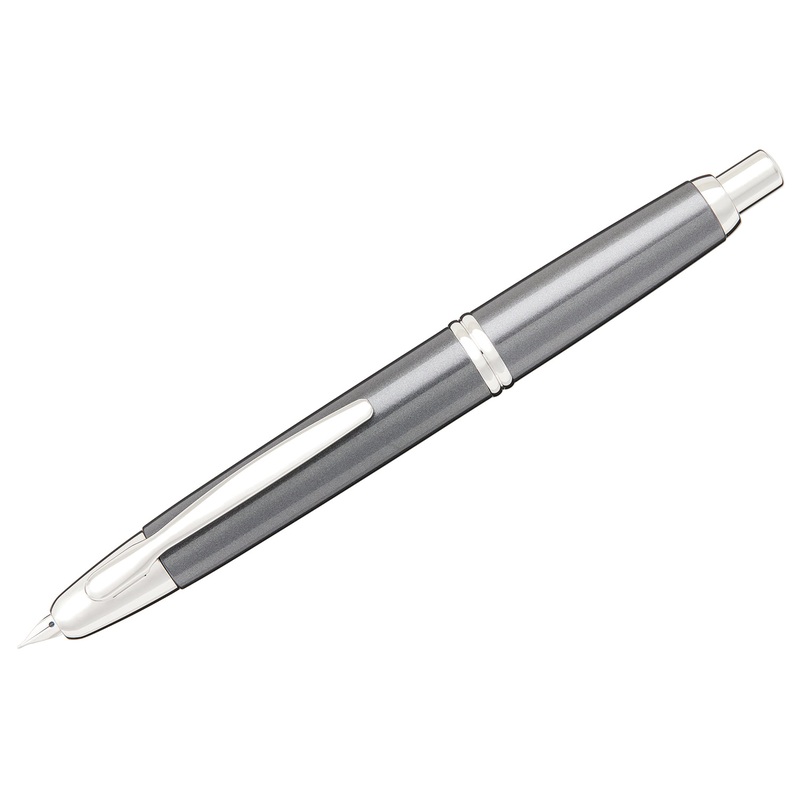 Pilot Vanishing Point Fountain Pen – Gun Metal/Rhodium Fine