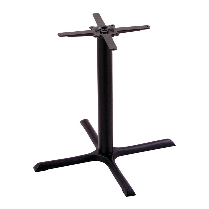 Robust Indoor Standard Height X Table Base Black
