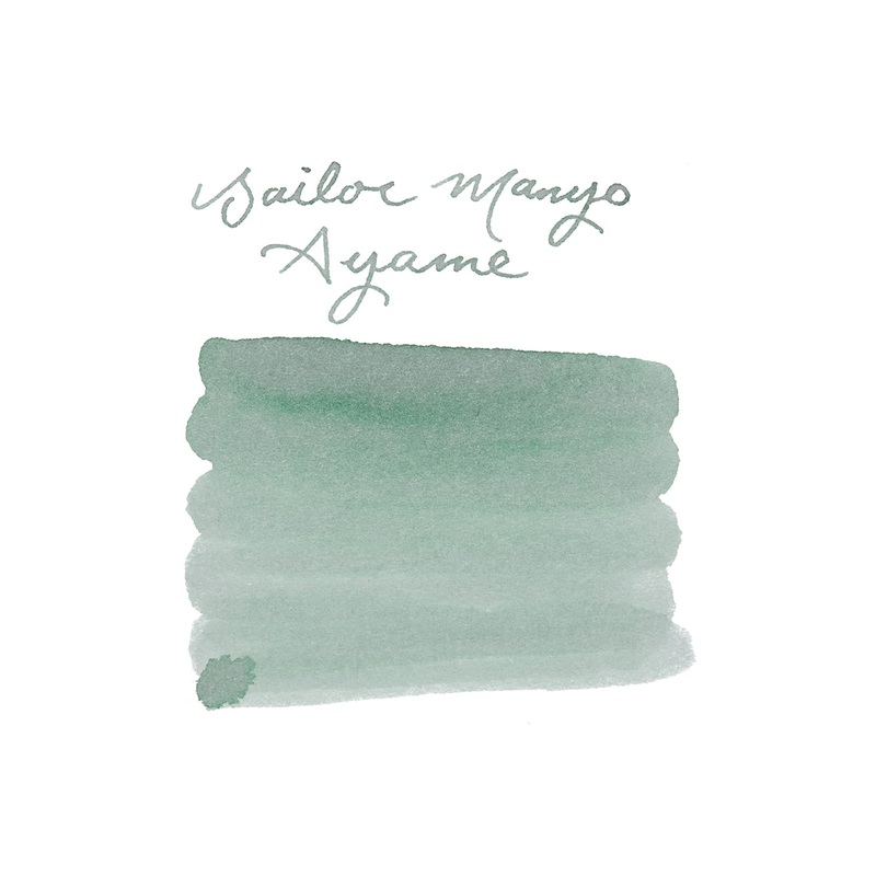 Sailor Manyo Ayame – Ink Sample
