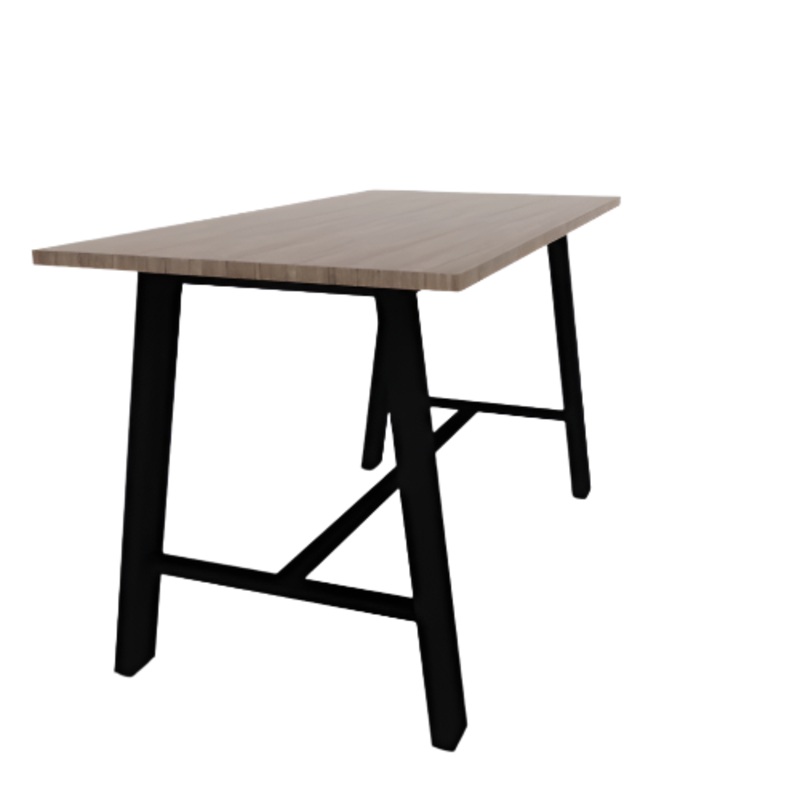 72″W x 36″D x 41″H HPL Standing Height Midtown Collaborative Table