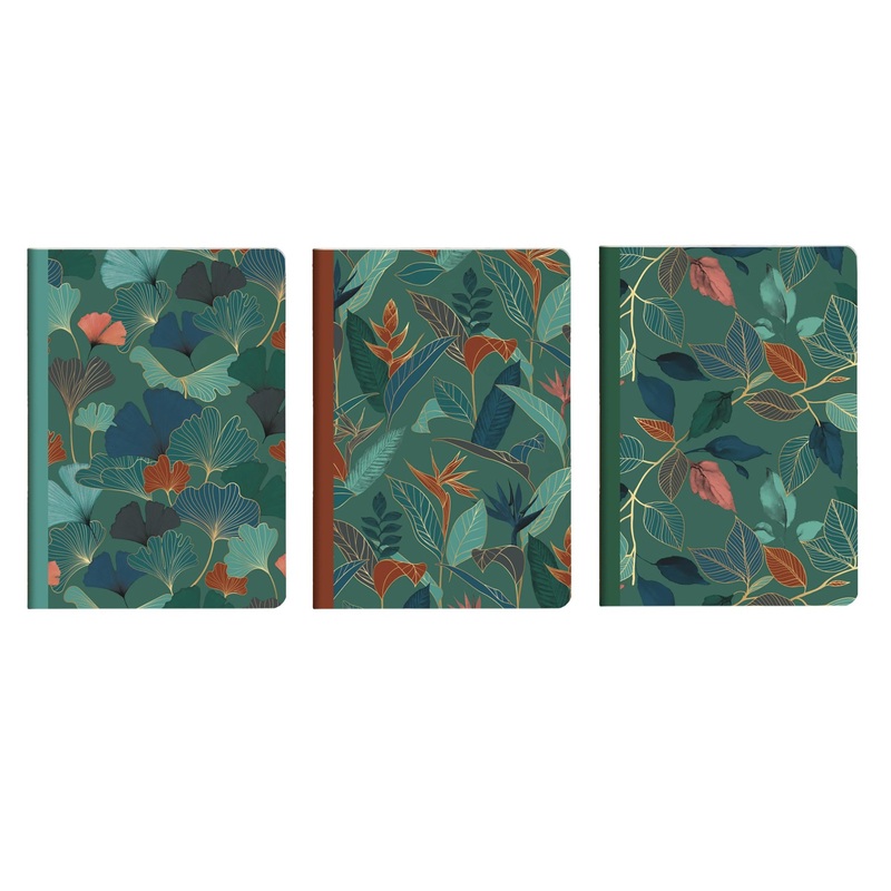 Clairefontaine Gaia Blue A5 Stitched Notebook – Lined