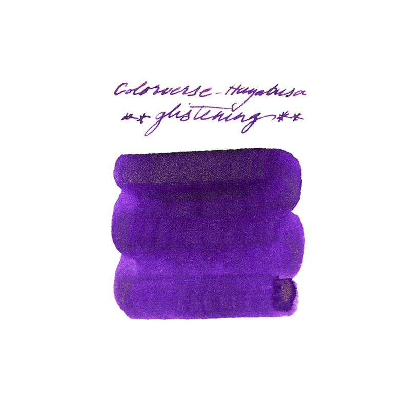 Colorverse Hayabusa Glistening – Ink Sample