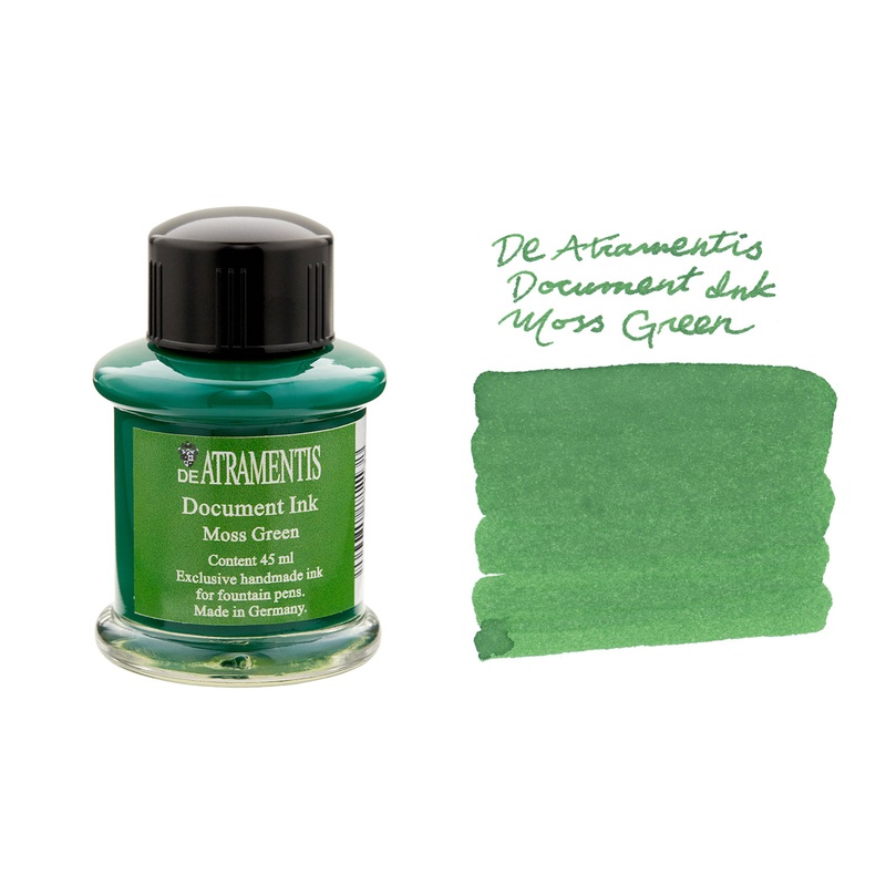 De Atramentis Document Ink Moss Green – 45ml Bottled Ink