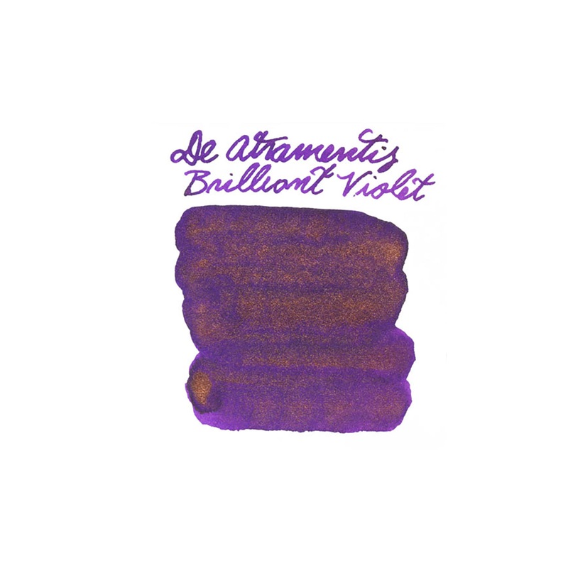 De Atramentis Pearlescent Brilliant Violet-Copper – Ink Sample