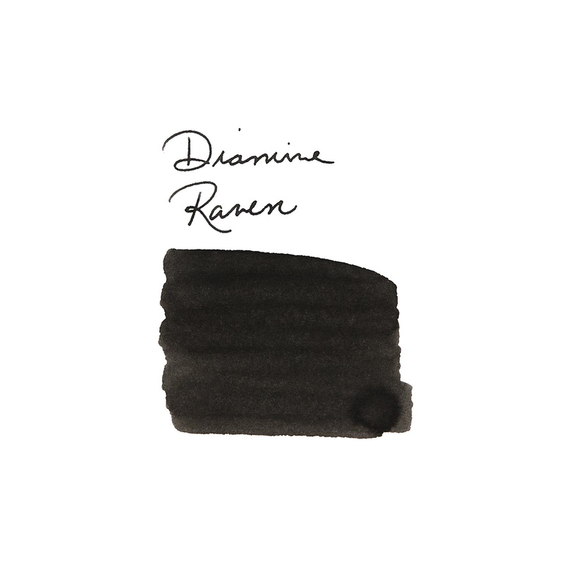 Diamine Forever Raven – Ink Sample