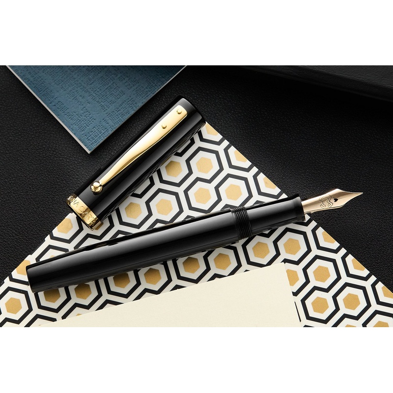 Magna Carta Mag 600 Fountain Pen – Black 14k Flex