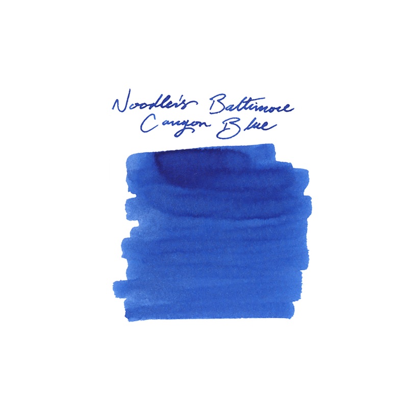 Noodler’s Baltimore Canyon Blue – Ink Sample