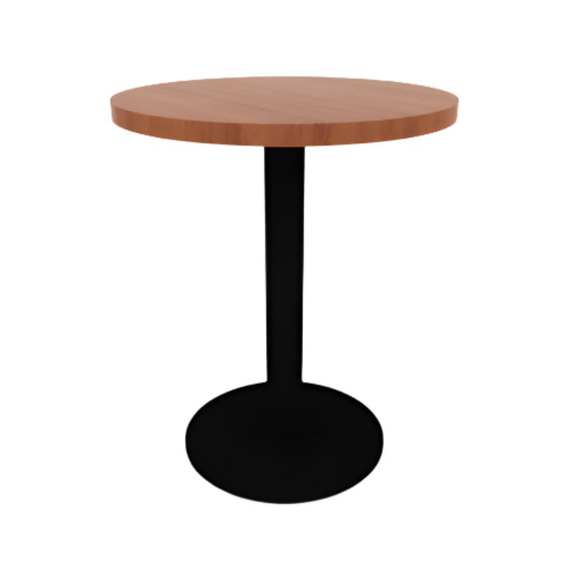 Proof 24″ Round Pedestal Cafe Table with Round Steel Base HPL Top