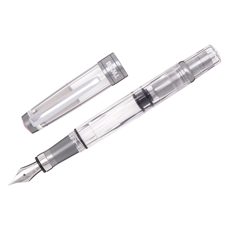 TWSBI Diamond 580ALR Fountain Pen – Nickel Gray Extra-Fine
