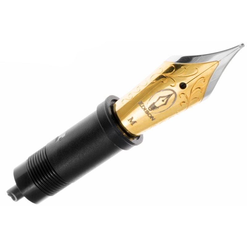 Edison #6 Steel Nib Unit – Two-Tone Extra-Fine