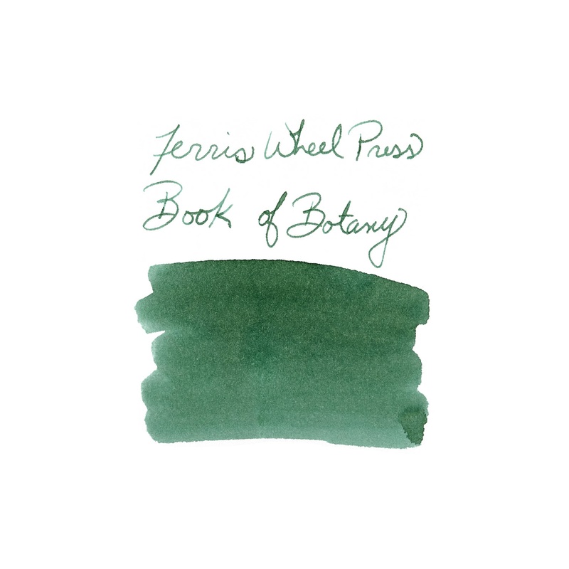 Ferris Wheel Press Book of Botany – Ink Sample
