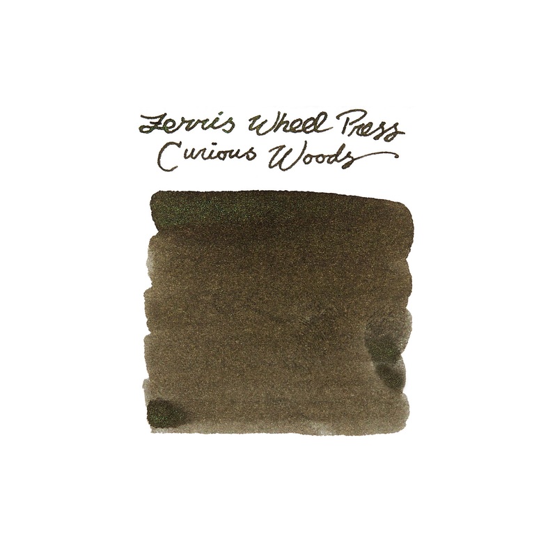 Ferris Wheel Press Curious Woods – Ink Sample
