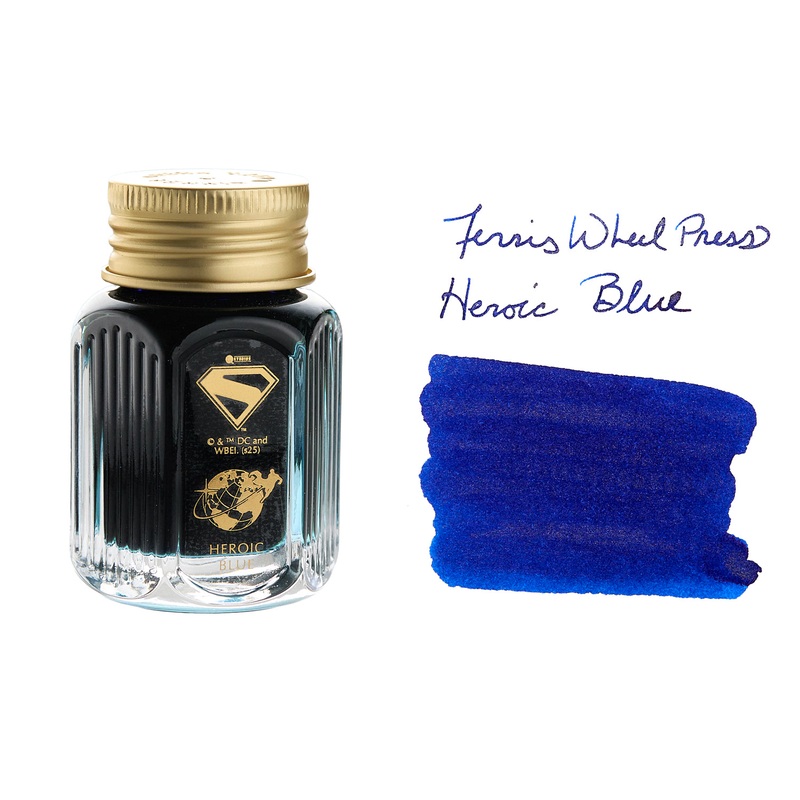 Ferris Wheel Press Superman Heroic Blue – 28ml Bottled Ink