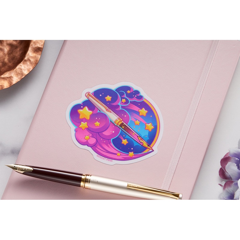Goulet Sticker – Stars & Clouds