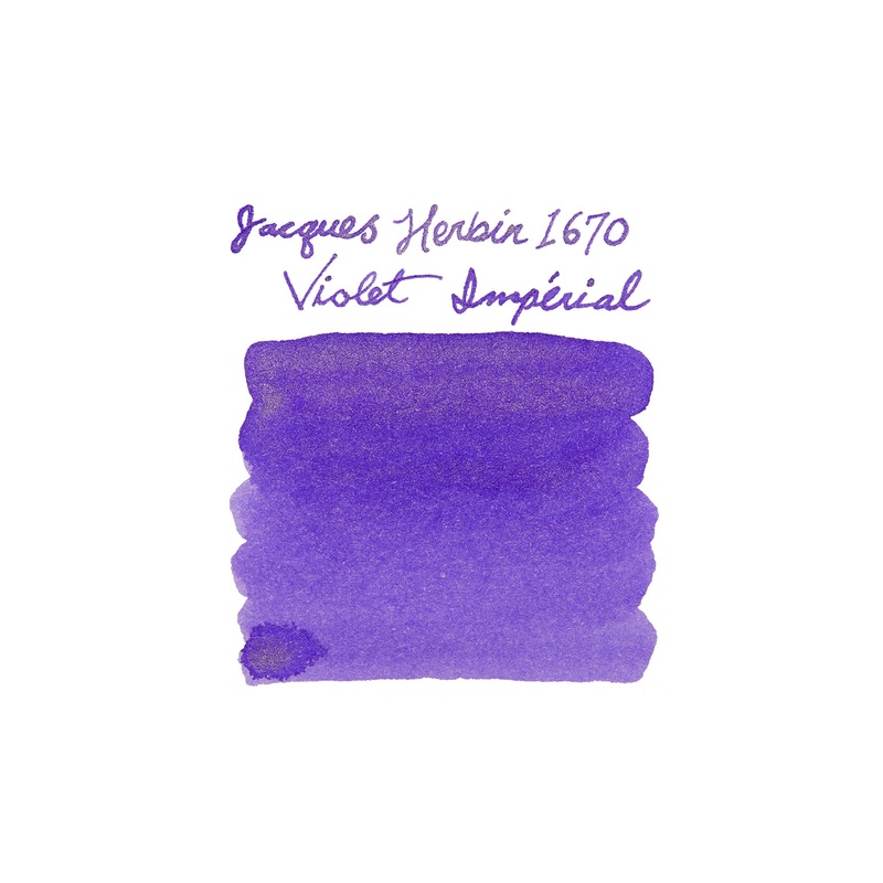 Jacques Herbin 1670 Violet Imperial – Ink Sample