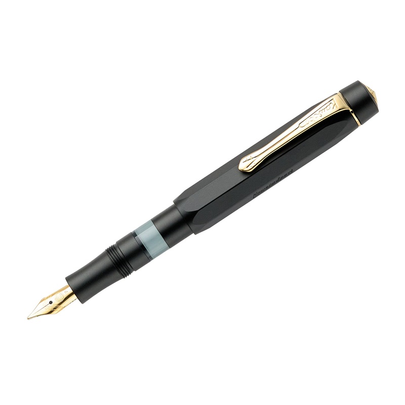 Kaweco AL Sport Piston Fill Fountain Pen – Black Extra-Fine