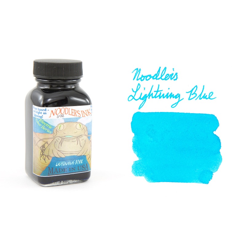Noodler’s Lightning Blue – 3oz Bottled Ink