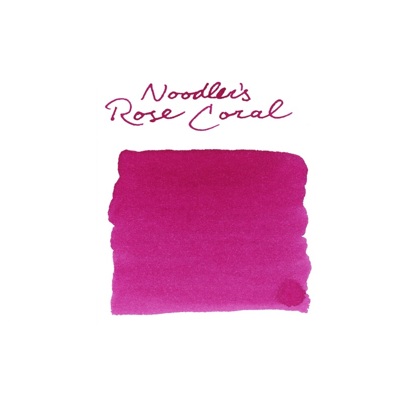 Noodler’s Rose Coral – Ink Sample