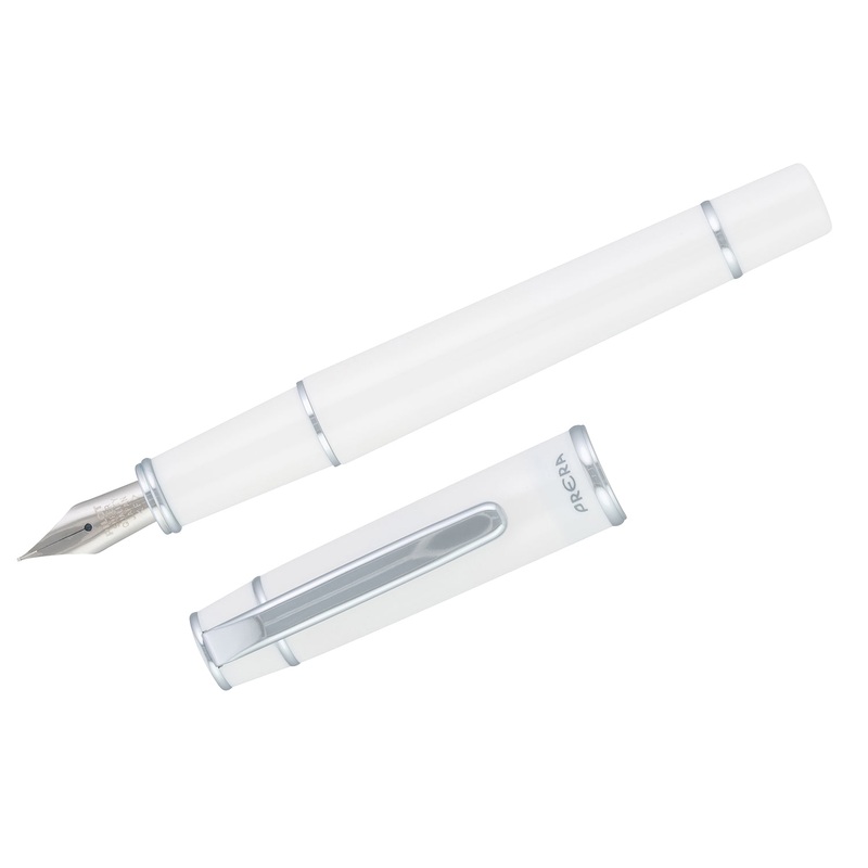 Pilot Prera Fountain Pen – Porcelian White Fine