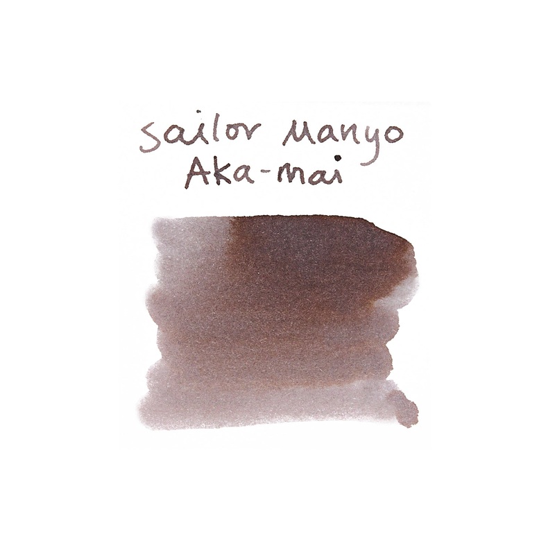 Sailor Manyo Aka-Mai – Ink Sample (Limited Edition)