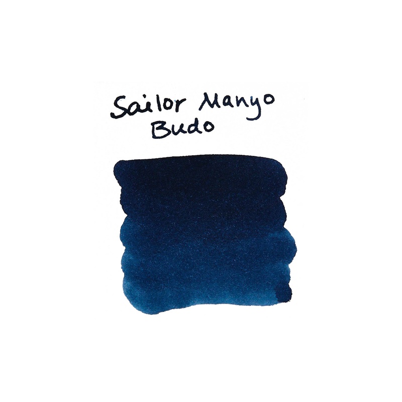 Sailor Manyo Budo – Ink Sample