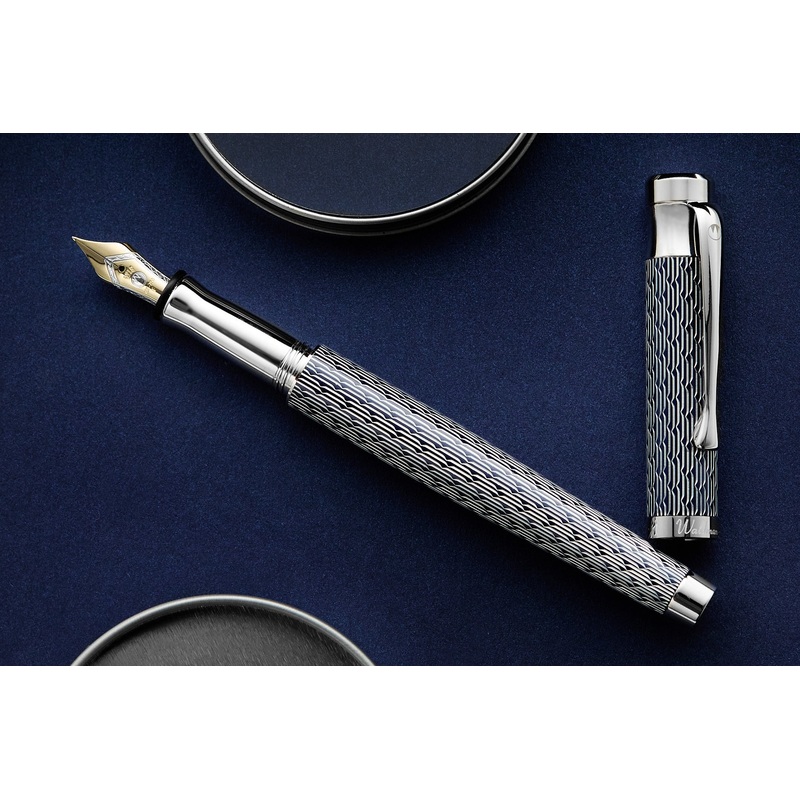Waldmann Tango Imagination Fountain Pen – Sapphire (Limited Edition) Fine