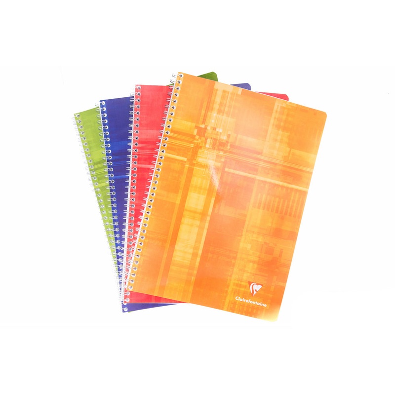 Clairefontaine Classic Wirebound A4 Notebook – Lined