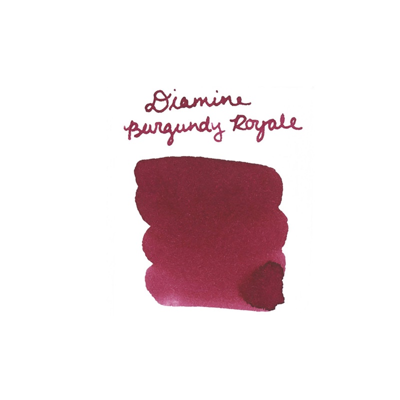 Diamine Burgundy Royale – Ink Sample