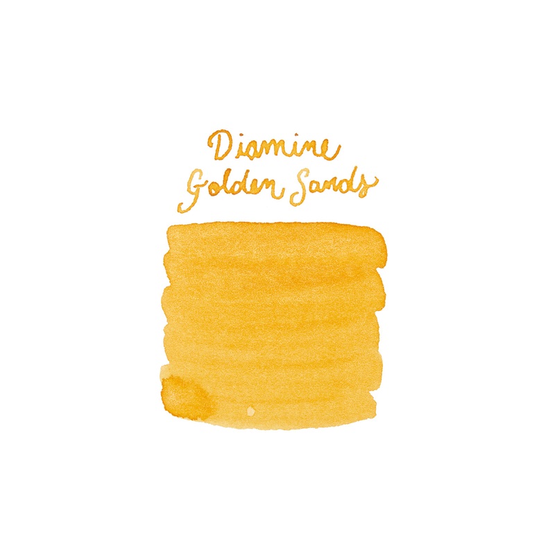 Diamine Golden Sands – Ink Sample