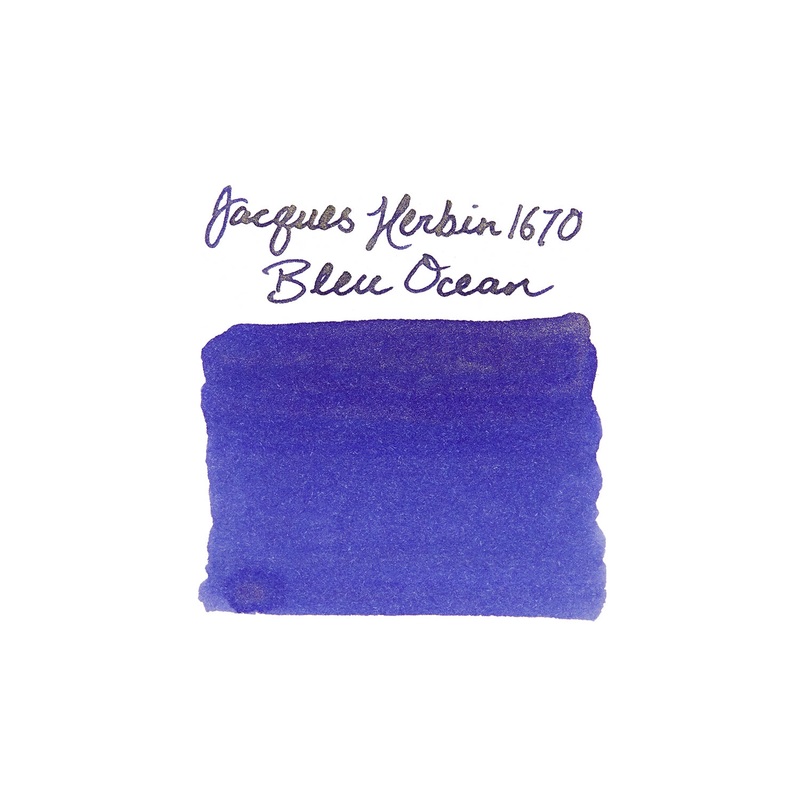 Jacques Herbin 1670 Bleu Ocean – Ink Sample