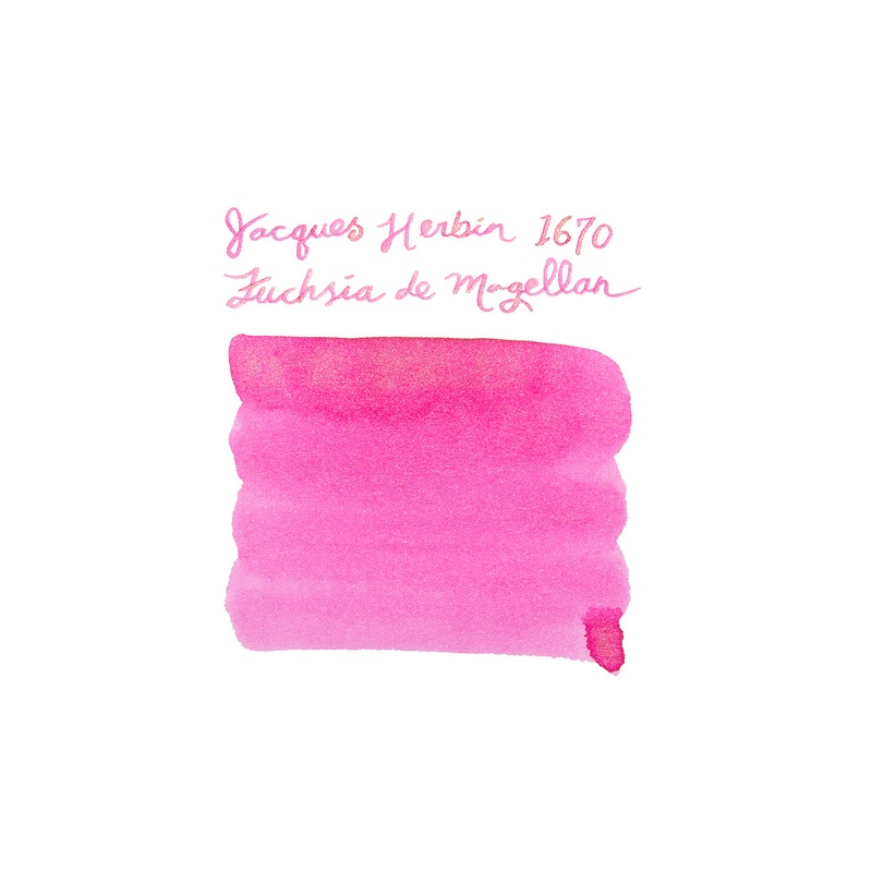 Jacques Herbin 1670 Fuchsia de Magellan – Ink Sample