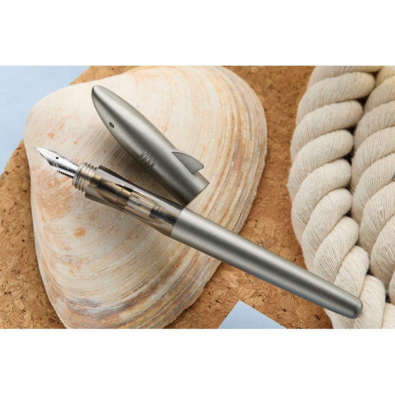 Jinhao 993 Shark Fountain Pen – Matte Green (#5 Nib)