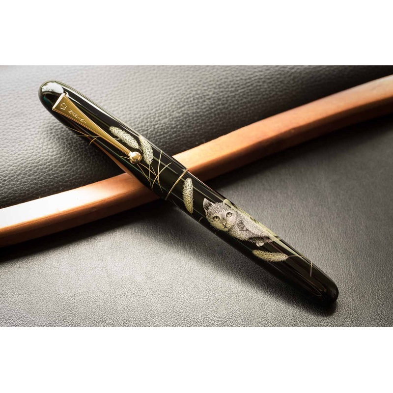 Namiki Chinkin Fountain Pen – Cat Fine