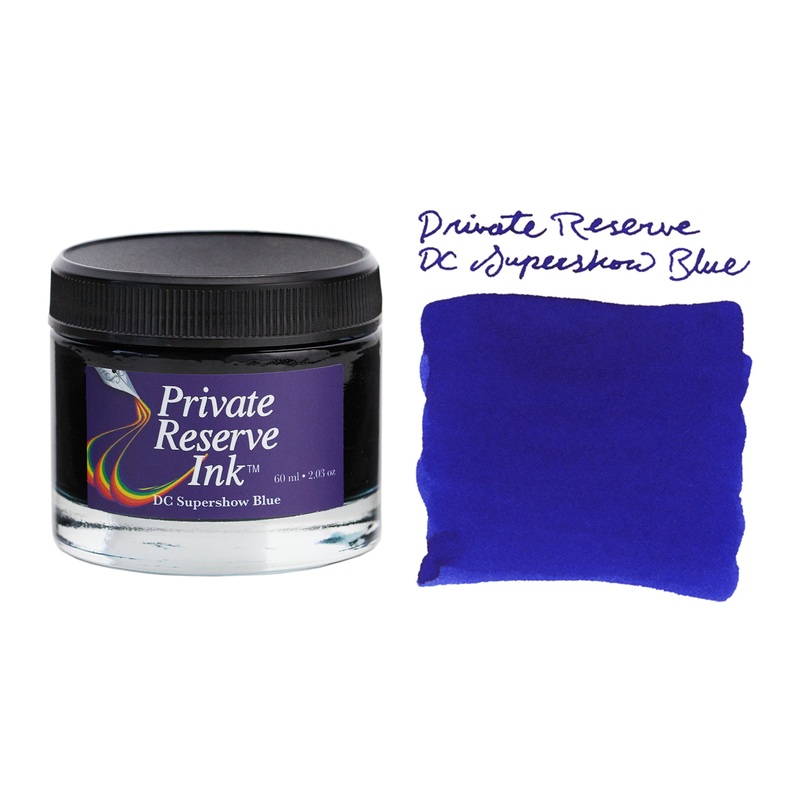 Private Reserve DC Supershow Blue – 60ml Bottled Ink