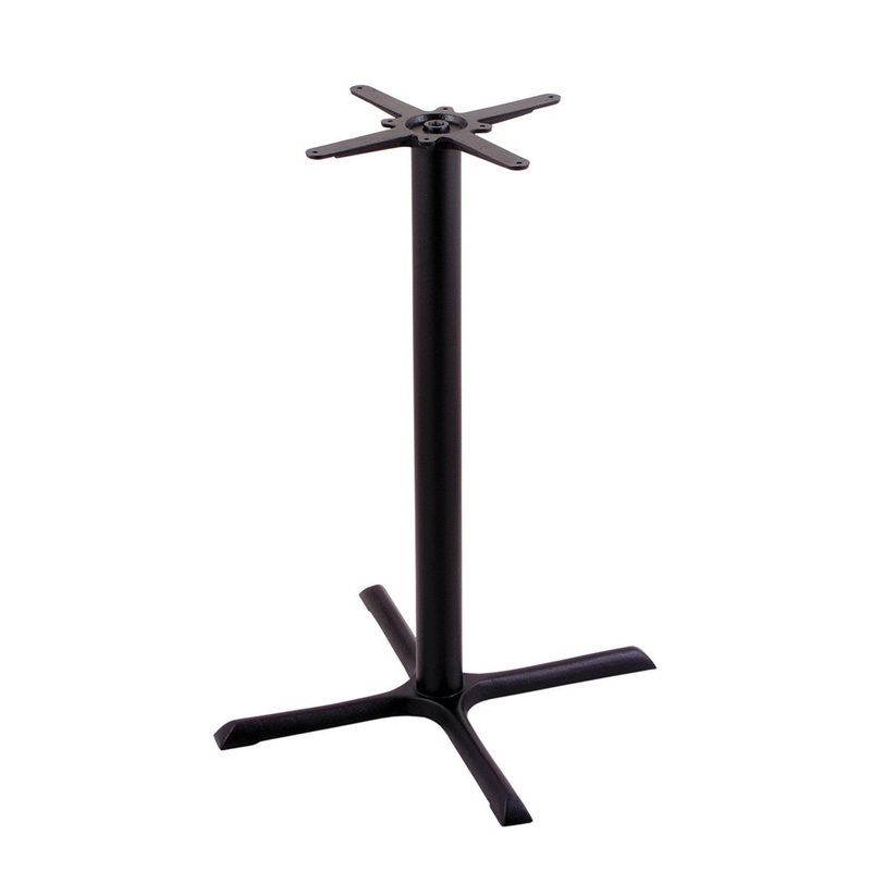 Robust Indoor Cafe Height X Table Base Black