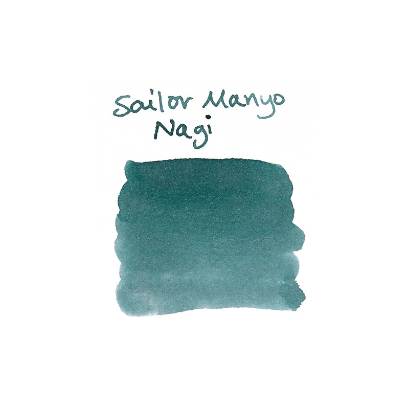 Sailor Manyo Nagi – Ink Sample